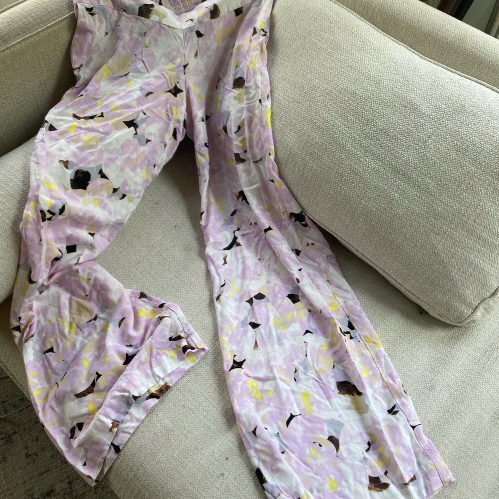 A Pea in the Pod Multicolor Wide Leg Pants